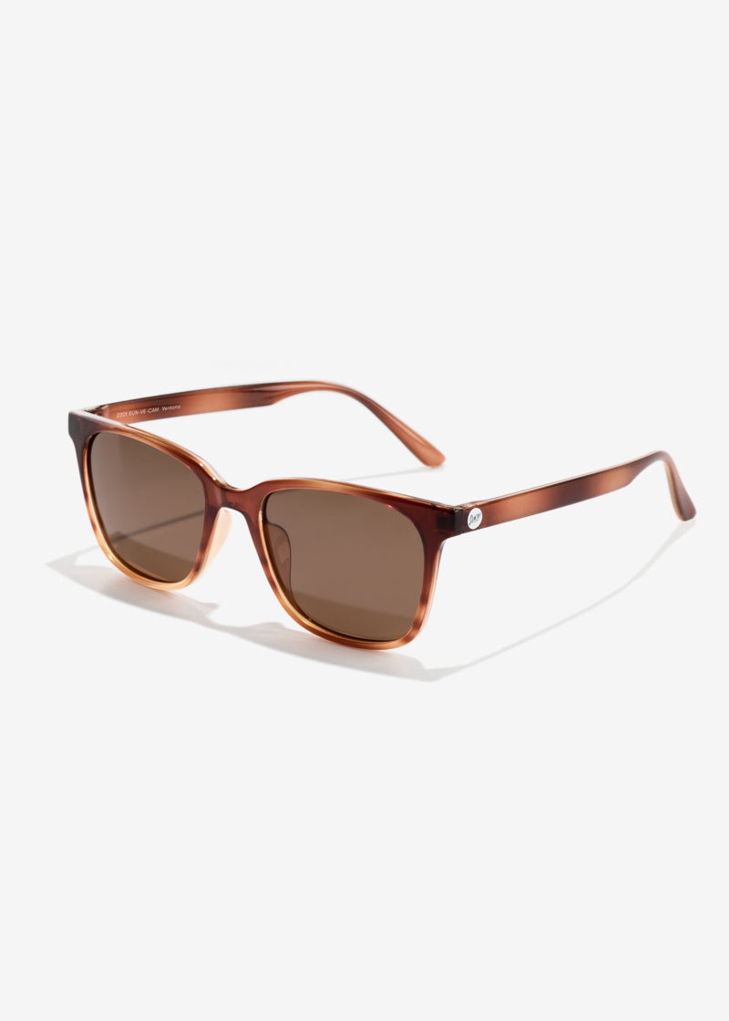 Ventana Sunglasses in Caramel Amber by Sunski