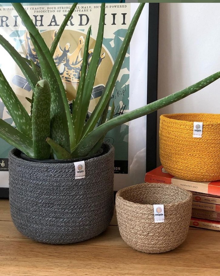 Three Piece Jute Basket Set - Beach
