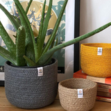 Three Piece Jute Basket Set - Beach