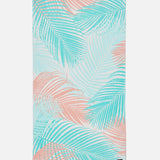 Hala Tropical Blue Beach Towel by Slowtide