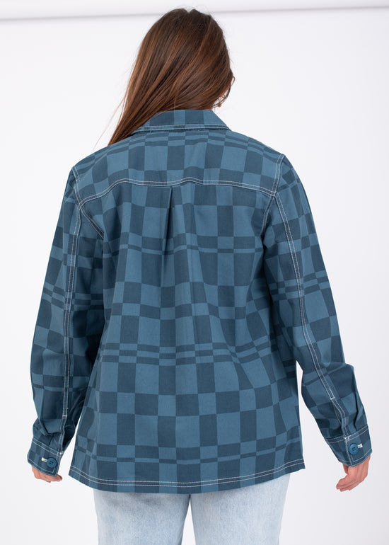 Drill II Chore Print Jacket by Vans