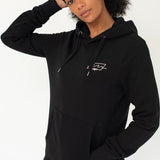 SurfGirl 'Surf Days' Black Hooded Sweatshirt