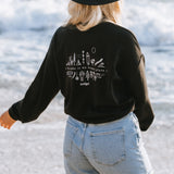 Happy Place Crop Sweatshirt