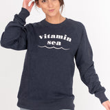 Vitamin Sea Recycled Crew in Dark Blue