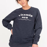 Vitamin Sea Recycled Crew in Dark Blue