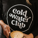 Cold Water Club Tee in Black