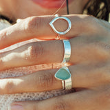 Splash Sterling Silver Ring by Sadie Jewellery