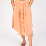Summer Classic Skirt in Coral by Rip Curl