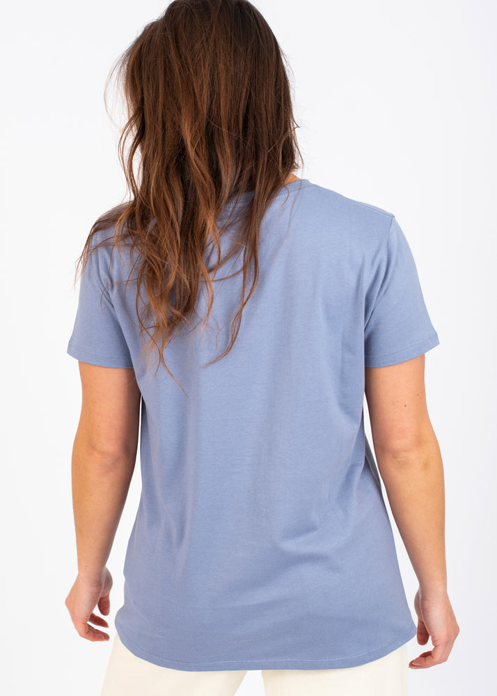 Tropical Sunset Tee in Blue by Rip Curl
