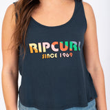 Icons Of Surf Tank Top in Navy by Rip Curl