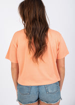 Always Summer Crop Tee in Coral by Rip Curl