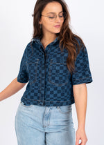 Blue Wave Club Denim Shirt by Roxy