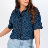 Blue Wave Club Denim Shirt by Roxy