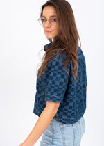 Blue Wave Club Denim Shirt by Roxy