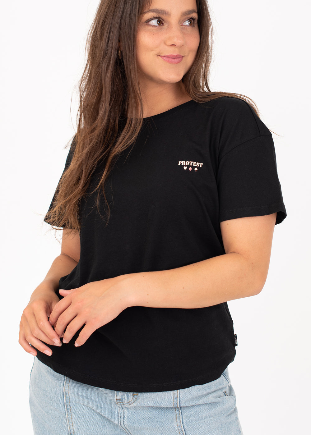 Black Out Of Office Tee by Protest