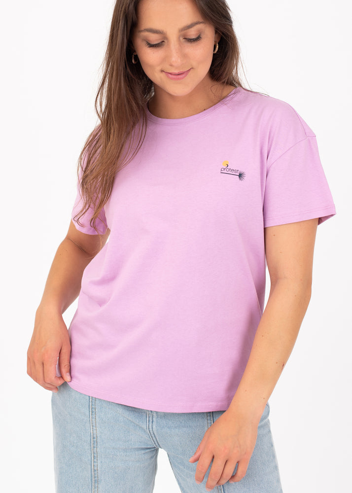 Bella Lilac Ocean Breeze Tee by Protest