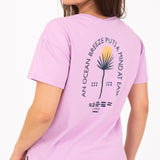 Bella Lilac Ocean Breeze Tee by Protest