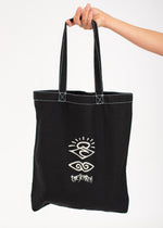 The Search Surf Tote Bag in Black by Rip Curl