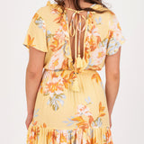 First Sight Floral Ruffle Dress by Billabong