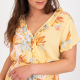 First Sight Floral Ruffle Dress by Billabong