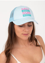 Pink Scarlet Trucker Cap by Roxy