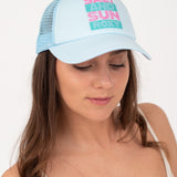 Pink Scarlet Trucker Cap by Roxy
