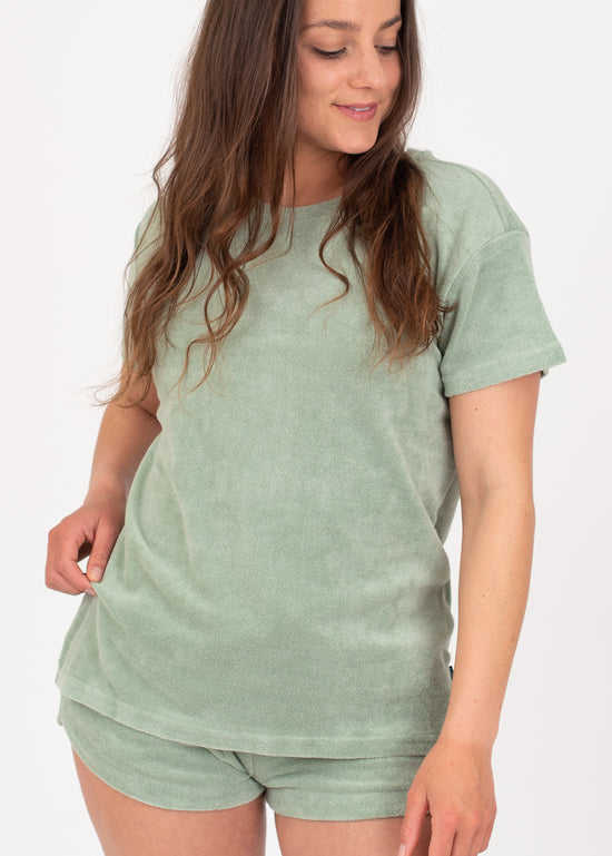 Baygreen Beach Dreamer Velour Tee by Protest