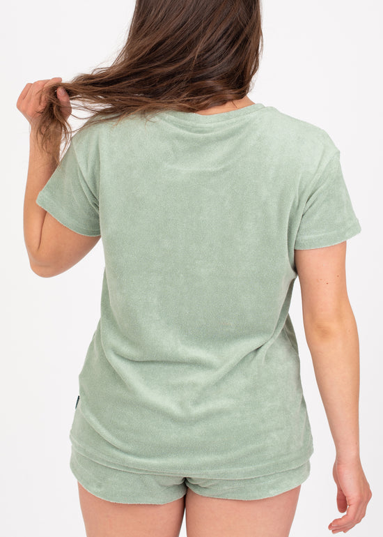 Baygreen Beach Dreamer Velour Tee by Protest