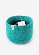Three Piece Jute Basket Set - Ocean