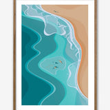 Swimmers Limited Edition Print by Yaz Baxter
