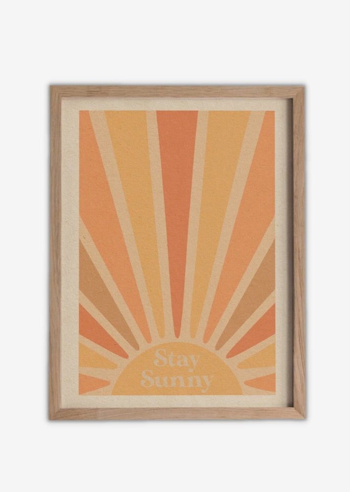 'Stay Sunny' - Art Print