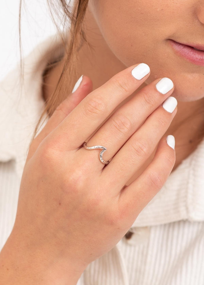 Mountain Wave Ring by Spindrift