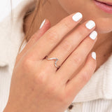 Mountain Wave Ring by Spindrift