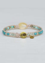 Single Wrap Cowrie Shell Bracelet