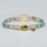 Single Wrap Cowrie Shell Bracelet
