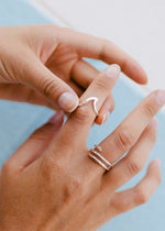 Mountain Wave Ring by Spindrift