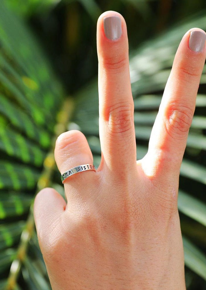 At.Aloha Sterling Silver Sea Sister Ring – The Beach Boutique | A Shop ...