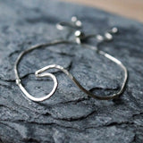 SurfGirl Beach Boutique Sadie Jewellery Sterling Silver Ladies Whipsiderry Wave Bracelet