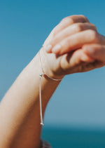 Whipsiderry Wave Silver Bracelet by Sadie Jewellery