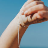 Whipsiderry Wave Silver Bracelet by Sadie Jewellery