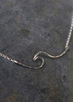 Sadie Jewellery Whipsiderry Wave Necklace - Sterling Silver